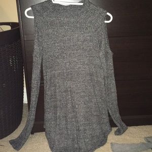 4 sweaters, two sweater shrugs.